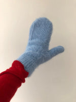 Fluffy Angora Mittens