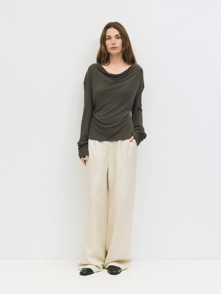 The Keely Top - Olive