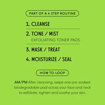 Exfoliating Toner Pads