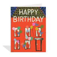 Birthday House Card