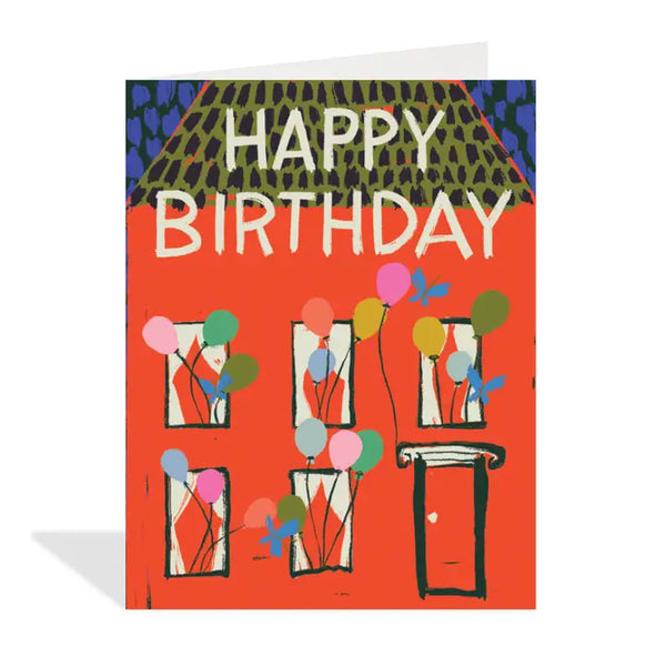Birthday House Card