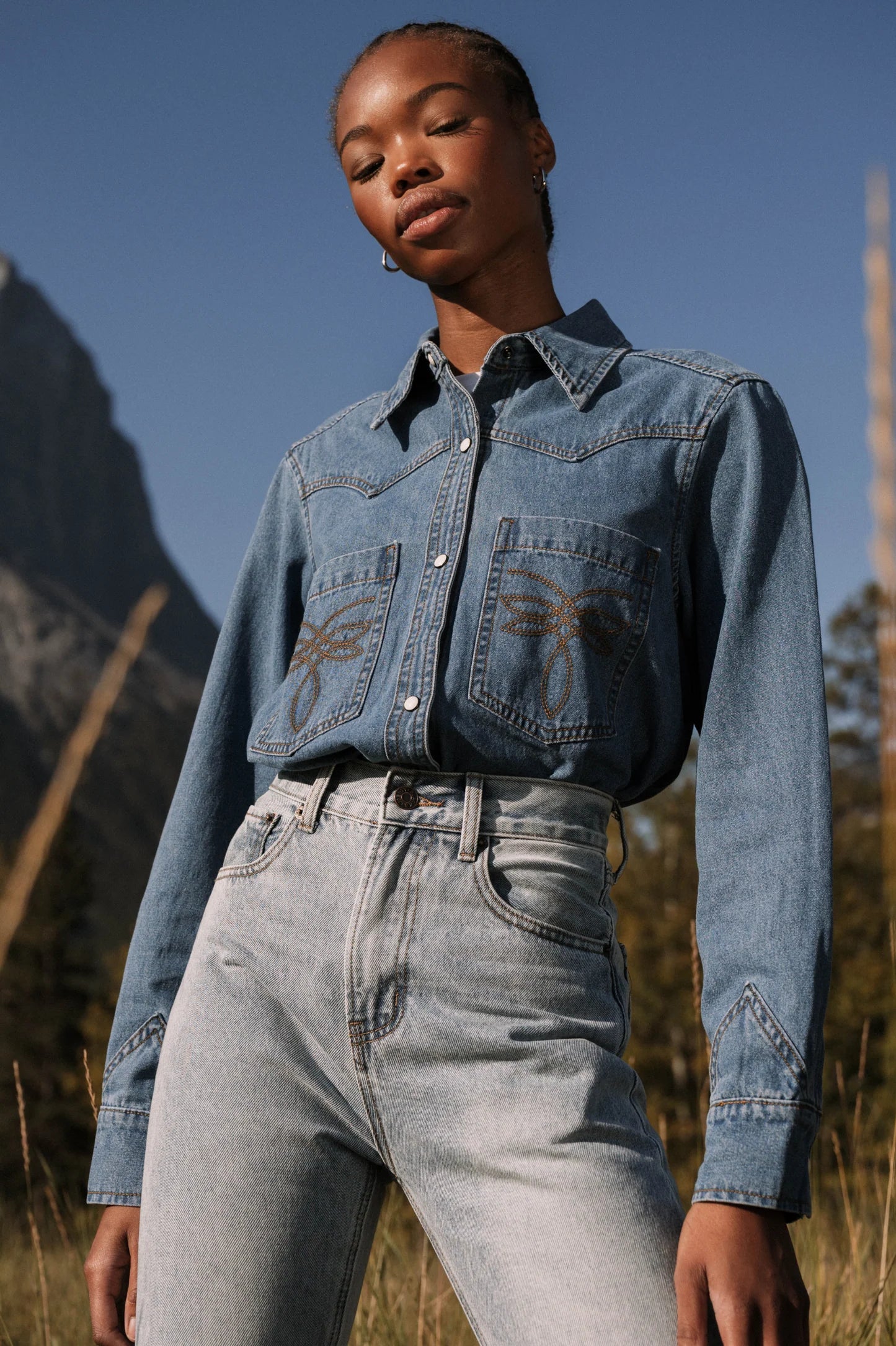 Dakota Denim Shirt Light Blue