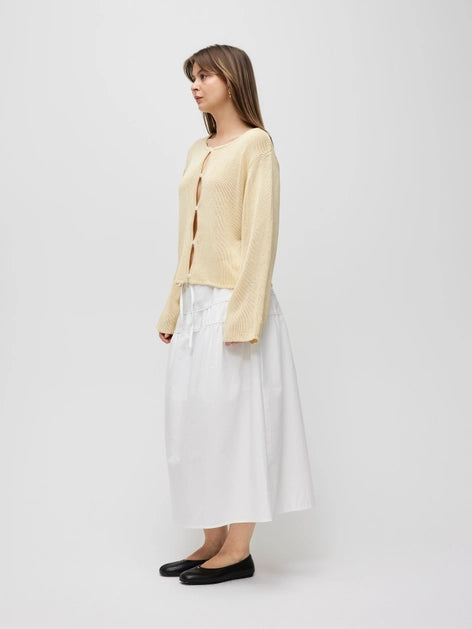 The Morgan Cardigan - Yellow