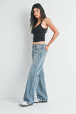 Low Rise Baggy Slouch Jeans - Vintage Light