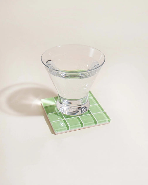 Glass Tile Coaster