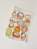 Japan – Trinkets • Washi Foil Sticker Sheet