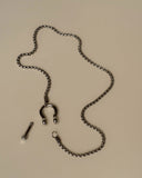 Courtney Box Chain Necklace