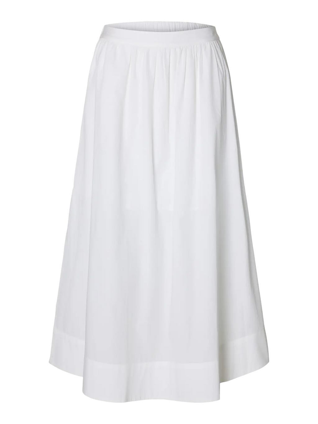 Blair High Waisted Ankle Slit Skirt