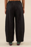 Denim Lantern Pant - Black