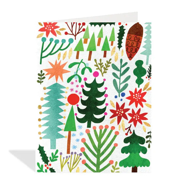 Festive Trees Card