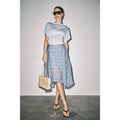 Emily Plaid Asymmetric Wrap Skirt