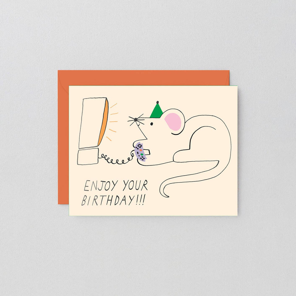 Enjoy Your Birthday Greeting Card