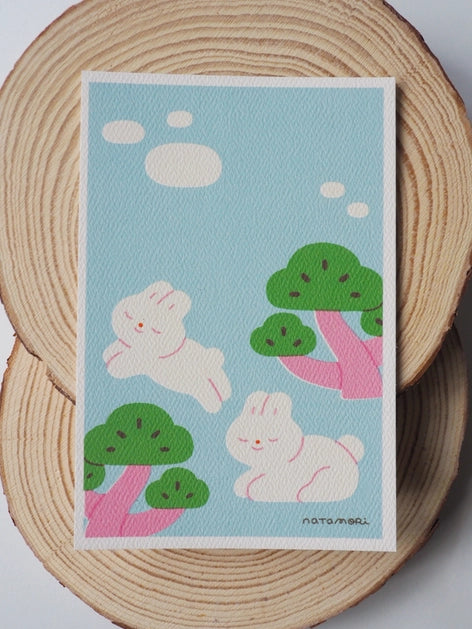 Bunnies Art Print