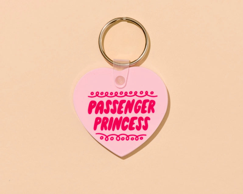 Passenger Princess Pvc Keychain