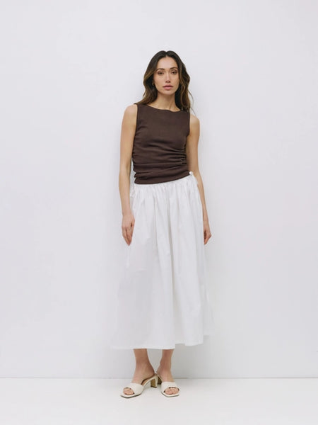 The Kiana Skirt - White