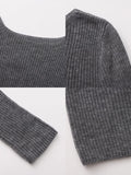 Wool Knit Top