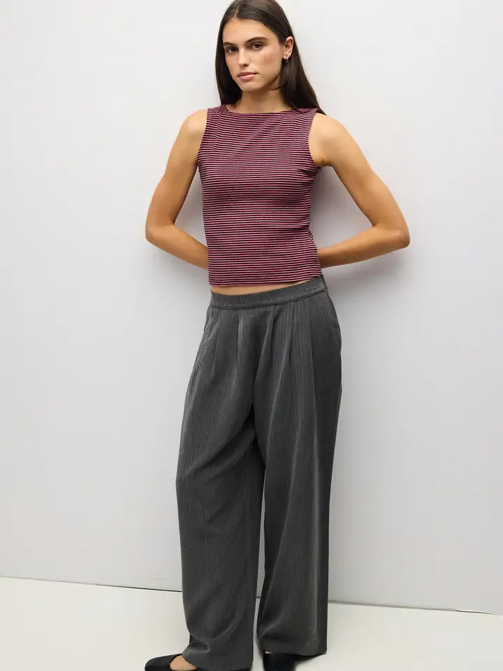 The Adrienne Top - Pink/Navy