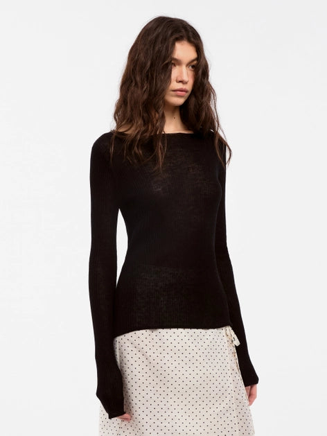 Wool Knit Top