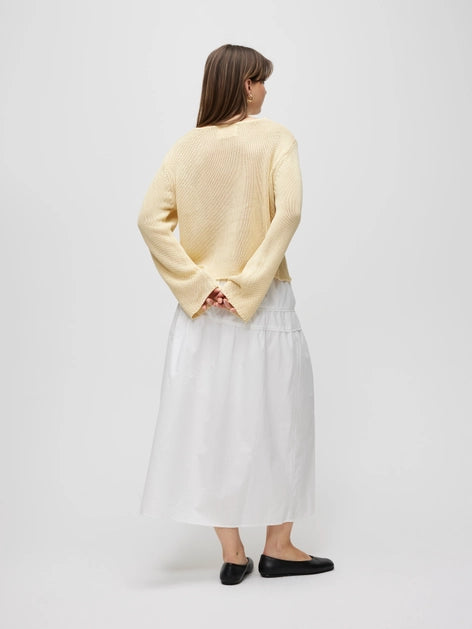 The Morgan Cardigan - Yellow