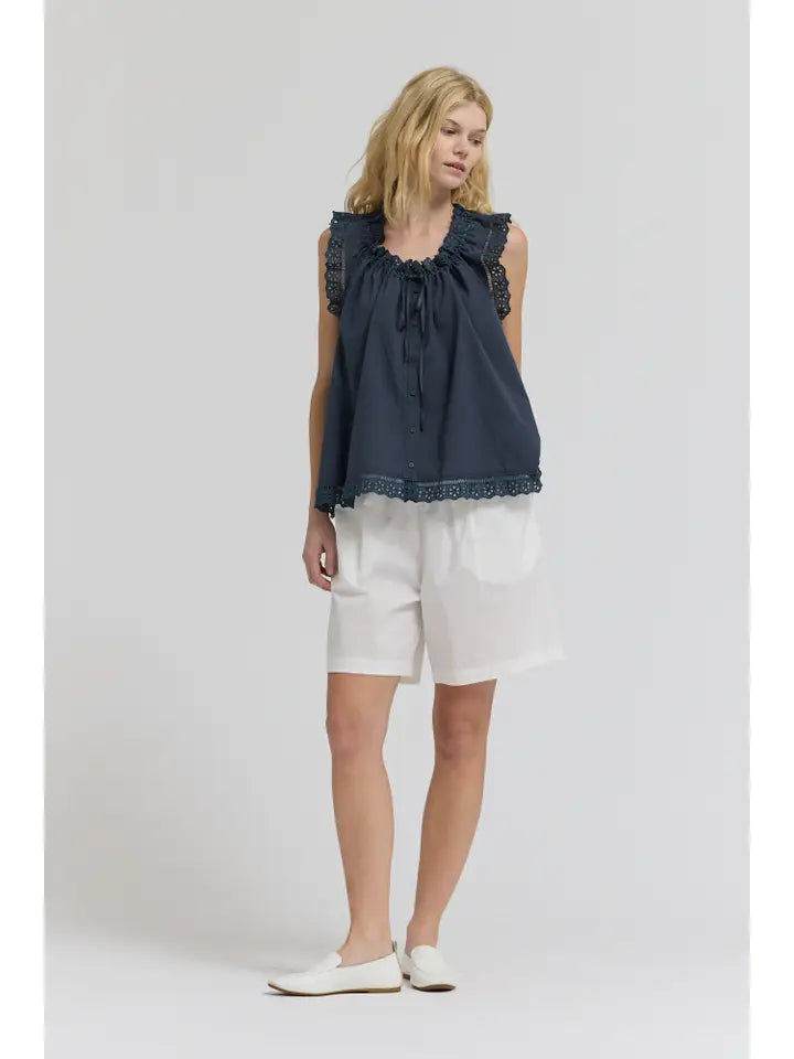 Lace Trim Swing Tank
