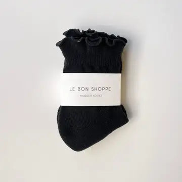 Ruffled Hugger Crew Socks