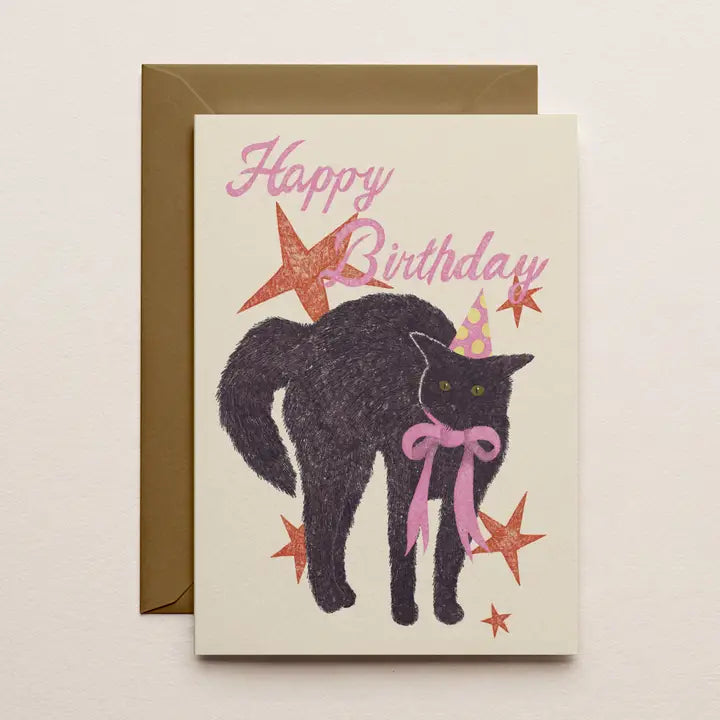 Birthday Cat Card