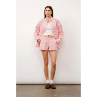 Capri Striped Oversized Button Down Shirt