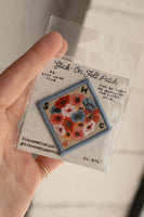 Flower Ball Felt Sticker Patch
