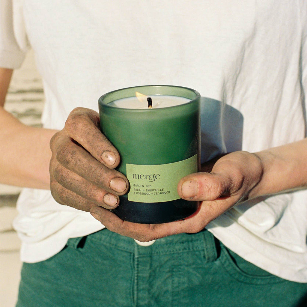 Garden Bed Candle