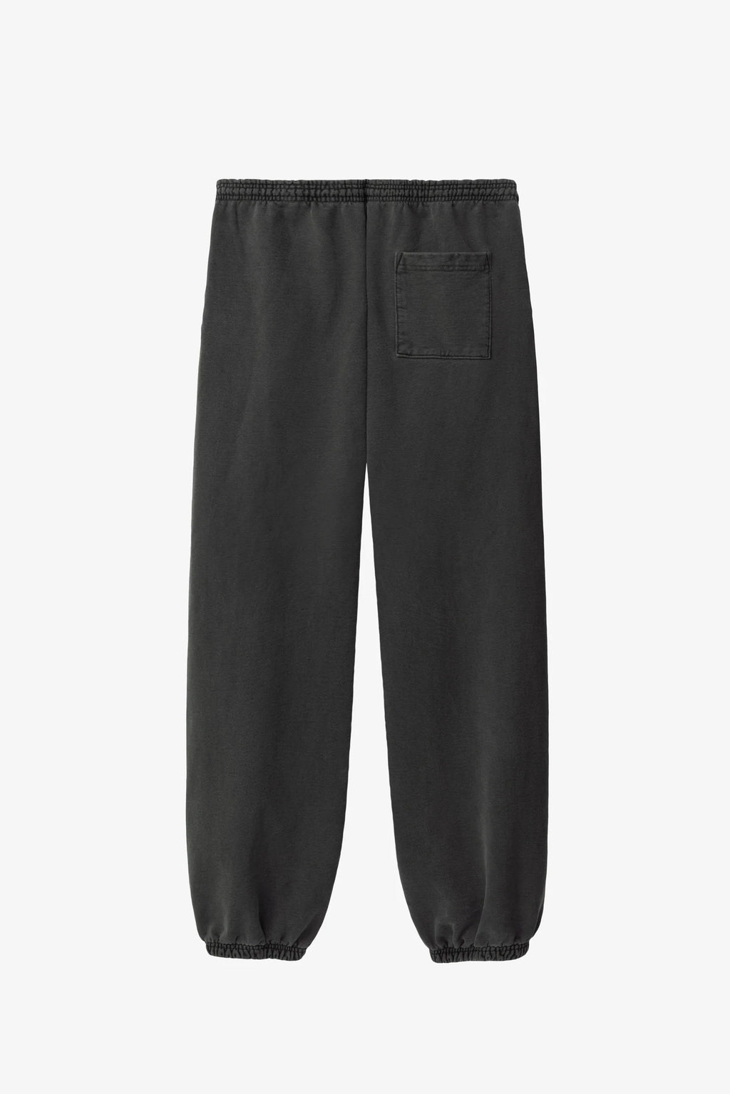 Heavy Fleece Garment Dyed Sweatpants - Vintage Black