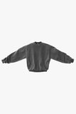 Heavy Fleece Garment Dyed Pullover - Vintage Black