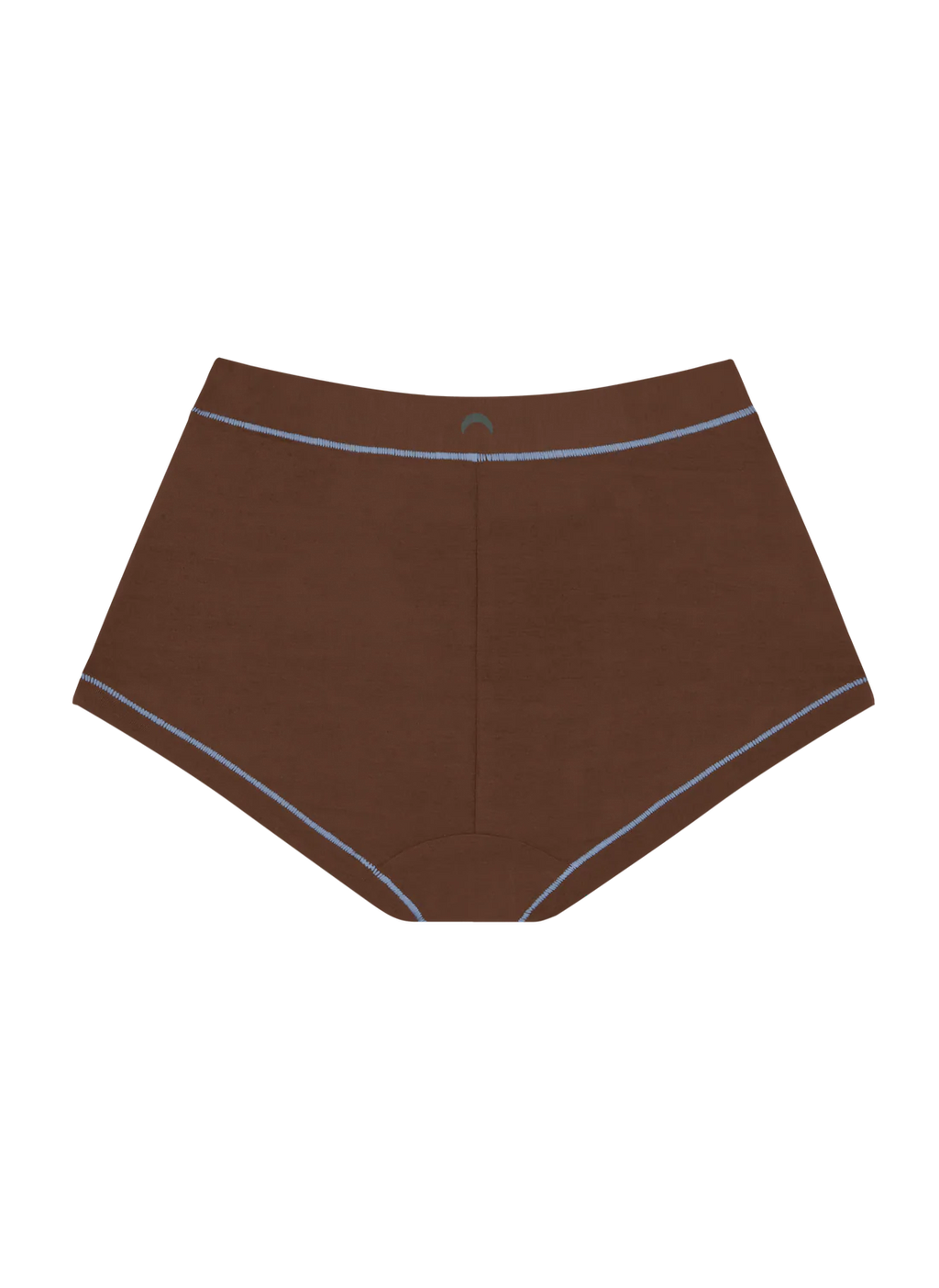 Mineral Brief - Brown/Sky Blue