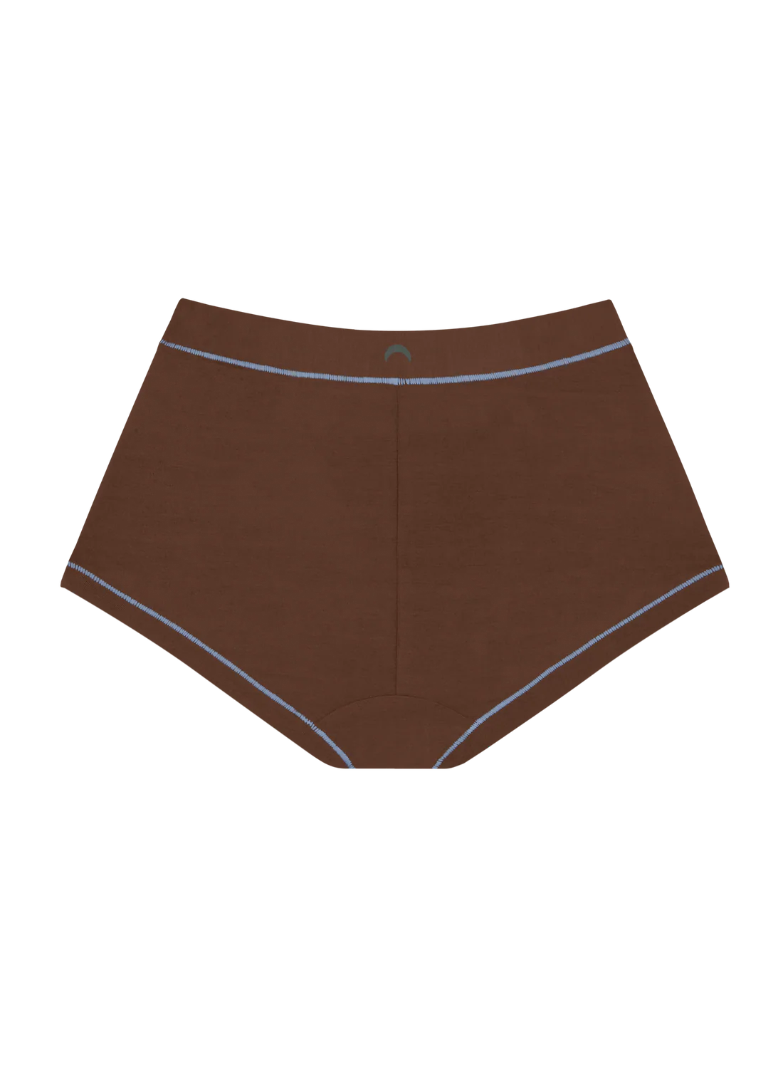 Mineral Brief - Brown/Sky Blue