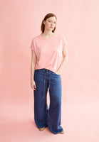 Idaara Organic Cotton T Shirt - Deep Rosalilly