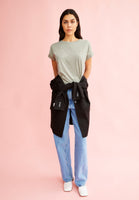Idaara Organic Cotton T Shirt - Seagreen