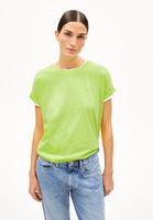 Idaara Organic Cotton T Shirt - Super Lime