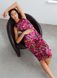 Gaia Mesh Midi Dress
