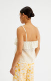 Crochet Tank Top With Tie Straps
