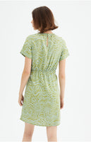 Wave Print Dress