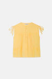 Sleeveless Top With Shoulder Ties