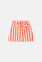 Red Stripe Shorts