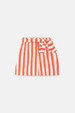 Red Stripe Shorts