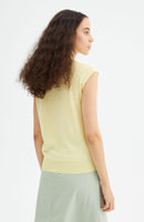 Oversized Sleeveless Knit Jumper
