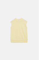 Oversized Sleeveless Knit Jumper