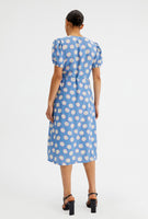 Passion Fruit Print Wrap Dress
