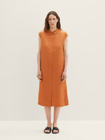 Sleeveless Shirt Dress