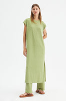Jacquard Midi Dress