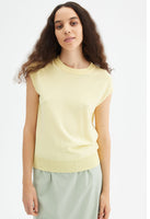 Oversized Sleeveless Knit Jumper