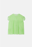 Sleeveless Top With Shoulder Ties