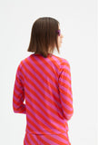Stripe Print T Shirt